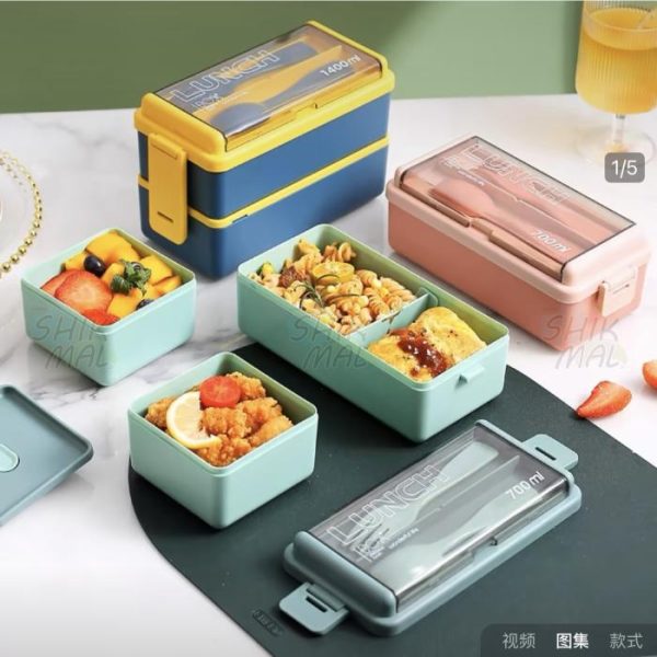 ظرف غذای دو طبقه