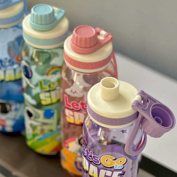 قمقمه دسته دار درپیچی فضانورد 800ml - Image 2