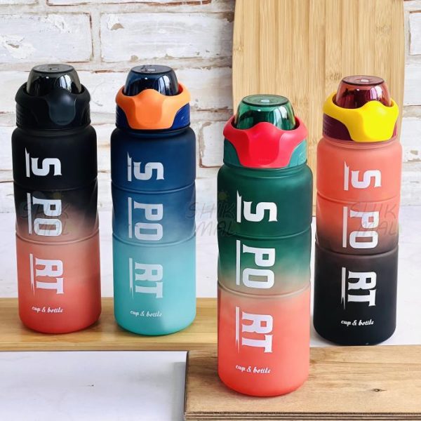 قمقمه نی دار اسپرت 1300ml نقاب دار