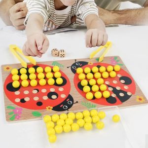 بازی مهارت حرکتی ظریف کفشدوزکی - تقویت هماهنگی چشم و دست و تمرکز - فروشگاه بندر کالا