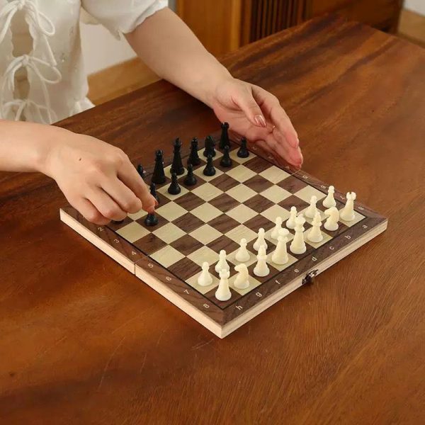 شطرنج چوبی کادویی