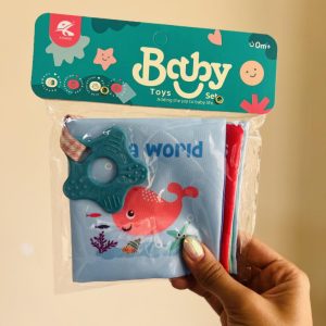 کتاب پارچه ای سوت دار به همراه دندونگیر