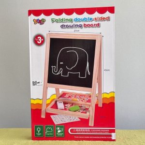 تخته سه‌کاره مگنتی | وایت برد + تخته گچی + قطعات مگنتی